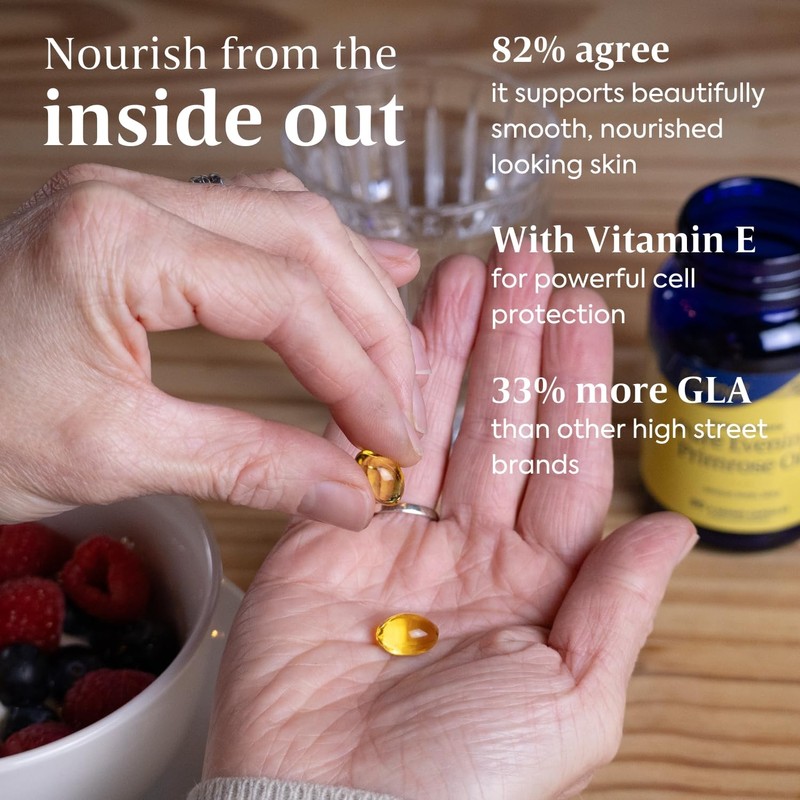 Efamol Evening Primrose Oil Capsules 500mg | High Strength Pure