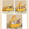 Clear Toiletry Bag 3 pcs, Waterproof Wash Bags Set in