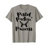 Pistol Packing Princess, Gun Girl Shirt T-Shirt