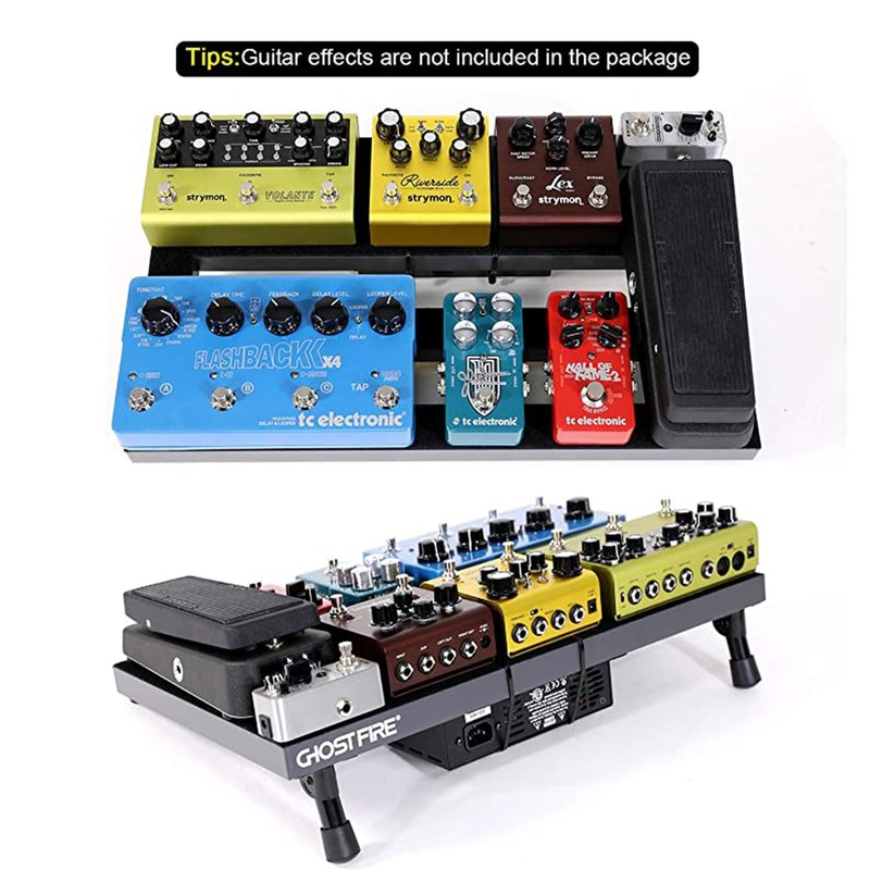 Ghost Fire Guitar Pedal Board Aluminum Alloy 1.76lb Super light