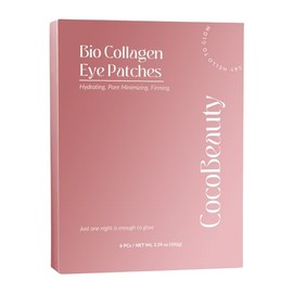 COCOBEAUTY Parches De Colágeno Para Ojos Hinchados Y Ojeras  Parches Para El Contorno De Ojos Para Mujer  Cuidado De La Piel Hidratante Y Refrescante 