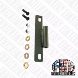 1 Green Mounting Hinge Half- fits Military Humvee X-door M998 M1025 M1038 Doors