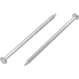 3mm x 50mm Ring Shank Steel Nails Galvanised (Pack of 100)