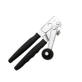 Zubees 3-in-1 Manueller Dosenöffner - Hochwertiger Edelstahl - Ergonomischer Rutschfester Griff - Dosenöffner für Senioren - Mit Kapselheber & Flaschenöffner - Integrierter Magnet - Schwarz