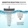 Newentor Pool Thermometer Floating Easy Read, IPX8 Wireless Swimming Pool