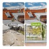 HomeChi 12 Pcs Púas Antipalomas Y Aves Caja Con Lineales