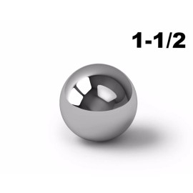 BC Precision Three 1-1/2" Inch Large Paracord Monkey Fist Steel Bearing Balls Tactical Cores