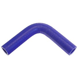 Pegasus E90.16-BLUE, Blue Silicone Hose, 5/8" I.D. 90 degree Elbow, 4" Legs (no logo)