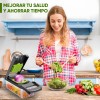 Rallador Multiusos Corta Rebana Pica Y Ralla Verduras/frutas Verde