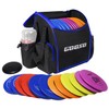 Disc Golf Set with Bag - 12 PCS Flying Disc