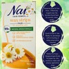 Nair Facial Wax Strips Bundle with Exfoliator Puff & BVO