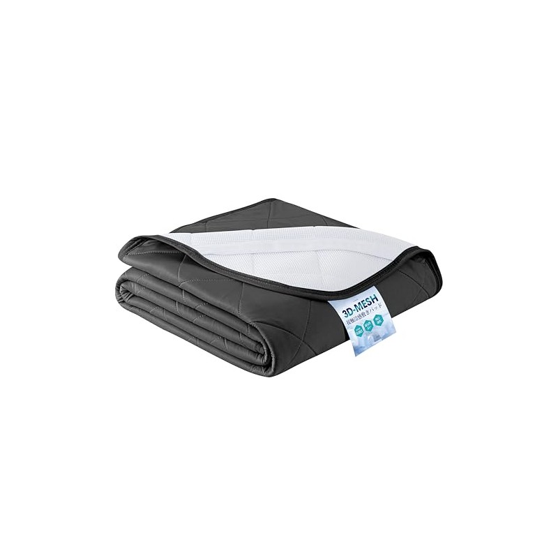 Kumori Ultra Cool Mattress Pad, Single, For Summer, 3D Mesh,