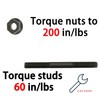JMCHstore High Performance Cylinder Head Studs Kit for Predator 212