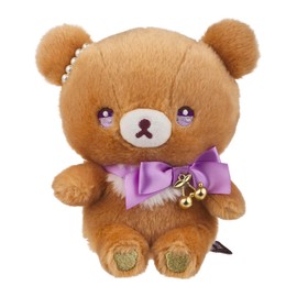 San-X Original Rilakkuma with a Shining Jewel Cherry Plush - 6" Chairoikoguma