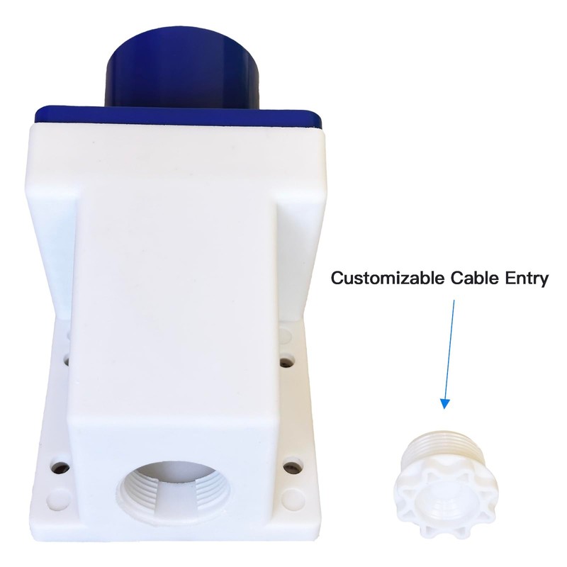 16Amp Plug, 3 Pin 240V IP44 2P+E Waterproof Industrial Connectors