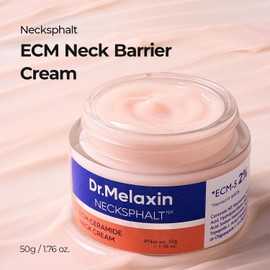 Dr.Melaxin Neck Firming Cream – Tightening & Lifting for Sagging Neck, Turkey Neck & Crepey Skin, Necksphalt ECM Barrier Anti-Aging Neck Cream for Wrinkles, Korean Skincare, 1.69 fl oz (50ml)