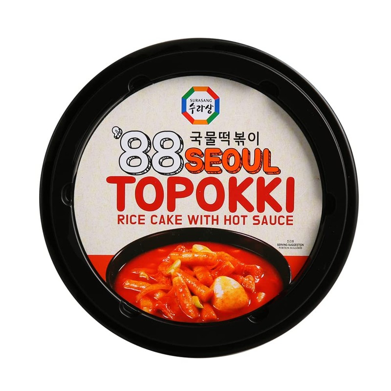 Surasang Tteokbokki Stew, Sweet and Spicy, 6 Ounce, Pack of
