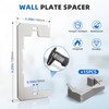 WooFog 15 Pcs Outlet Spacers for Electrical Box, Wall Plate