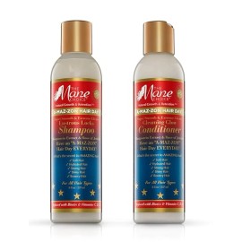 The Mane Choice A-MAZ-ZON Hair Day! Glow Conditioner & Locks Shampoo Bundle Set