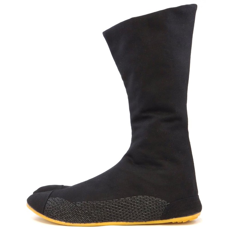 Rikioh Sewn Tabi Socks, Power 12 Pieces, Kohaze, Black