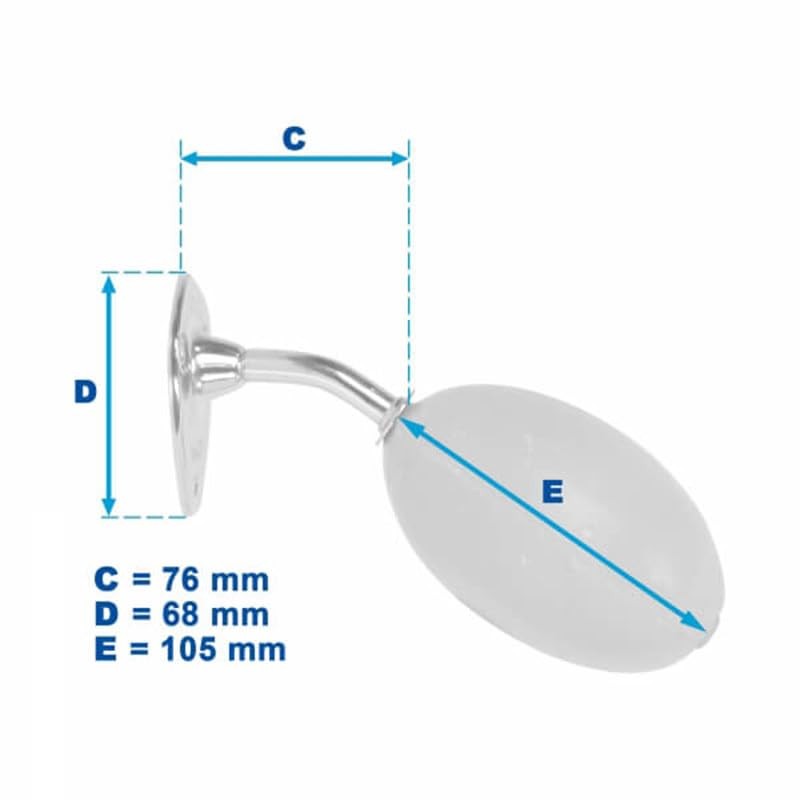 Provendi 2 Verveine Soap Holder with Screw Cap, 2 x