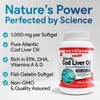 NUTRIDOM Atlantic Cod Liver Oil 1000 mg – 120 Fish