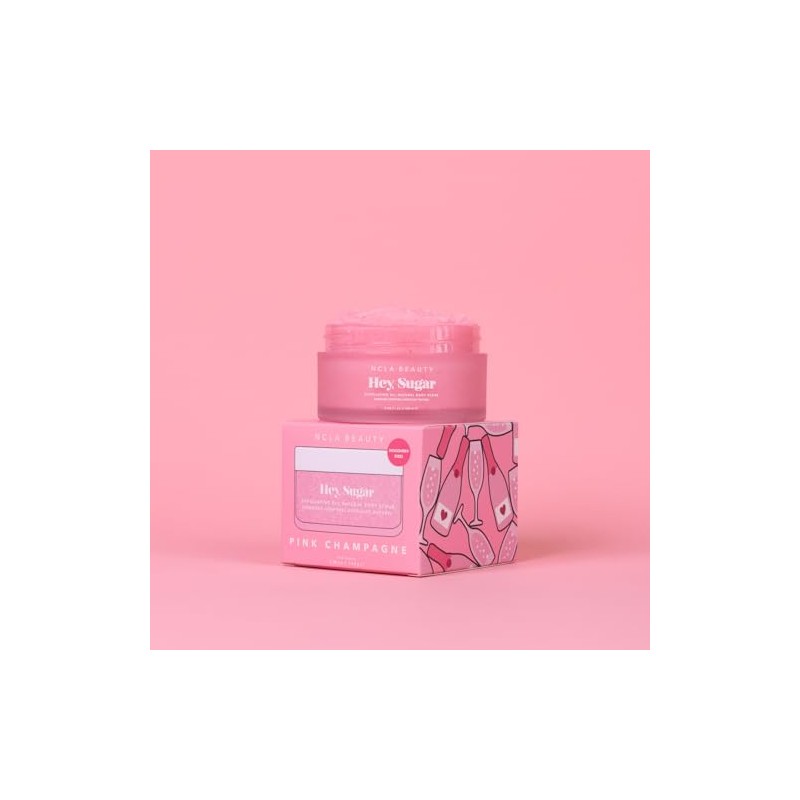 NCLA Beauty Hey Sugar Exfoliante Corporal Natural - Exfoliante de