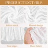 6 Pack Cheesecloth Table Runner, 10Ft Boho Gauze Table Runner