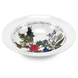 Portmeirion Holly & Ivy Oatmeal Bowl (64040)