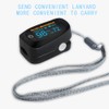 Fingertip Pulse Oximeter Blood Oxygen Saturation Pulse Rate Monitor Detector