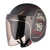 VCOROS Universal 3-Snap Flip Up Visor Shield Lens for Retro