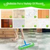 Floor Cloths Microfibre Set, 2 Pieces Mop Cover, 25 x