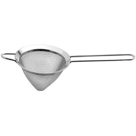 Weis Spitzsieb, Edelstahl, Silber, 23 x 8 x 6 cm