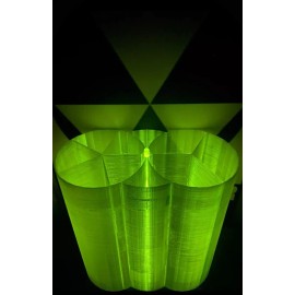 DoubleKnot Surfcasting Surf Casting Plug Bag Lure Tubes With Built In Dividers Glow Double Fishing