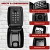 GIBOHOM Key Safe with Number Code, Key Safe Wall Mounted