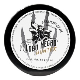 Cera Brillante Lobo Negro Hunter Cabello, Barba 85g