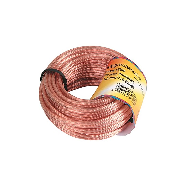 Hama Speaker Cable 2 x 1.5mm² 10 Metres