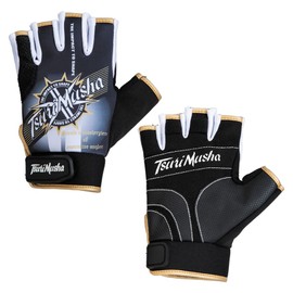 Fishing Warrior G01103 Army Emblem Gloves TuriMusya Gold Large