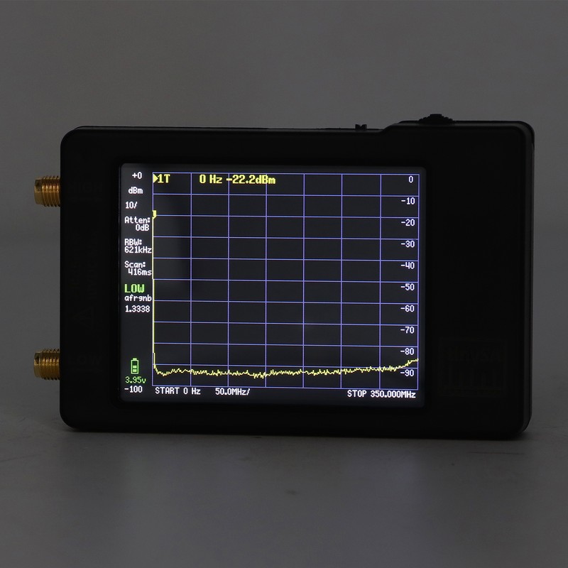 2.8in Handheld Spectrum Analyzer Frequency Antenna Analyzer 100kHz‑350MHz 240MHz‑960MHz