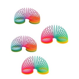 4 Stück Regenbogenspirale Springspirale Spirale 7 cm als Mitgebsel