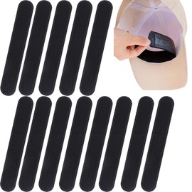 nalaina Sweat Pad (20 Sheets) Sweat Sheet, Hat, Helmet, Collar, Dirty Guard Tape, Disposable Hat, Sweat Tape, Heat Prevention, Dirt, Absorbent, Sweat Protection, Odor Resistant, Unscented, Black