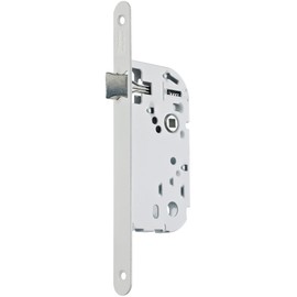 Vachette D12R-A40/B/SC Keyless Door Lock 40mm Axle 135mm - D12 - Reversible without Disassembly - Kitchen Door Living Room - White with Trigger Cuisine Séjour