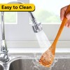 Wooden Cooking Spatulas, Not Sticky Long Handle Spatula Turner Set