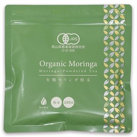 Honjien Tea Health Tea, Made in Japan, Shiga Prefecture, Organic, JAS Certified, Organic Moringa Powder, 3.5 oz (100 g)