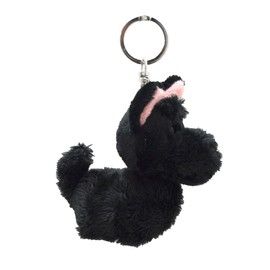 NICI Scottish Terrier Key Ring Keychain BB Girls Black 3.9 inches (10 cm), Black