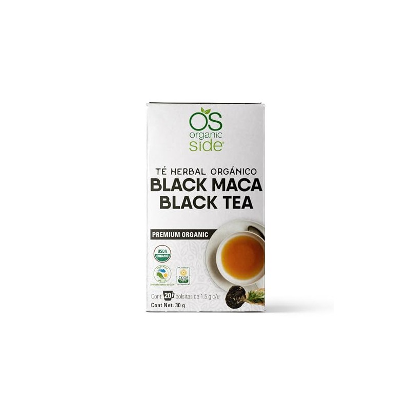Organic Side - 2Pack Té Orgánico Black Maca - 2