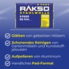 RAKSO Steel Wool Fine 00-16 Pads - 2 x 8