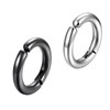 Pack 9 Piercing Arete Arracada Falso Hombre Arracadas Clip Expansores