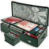 Hearth & Harbor Wrapping Paper Storage Container with Ribbon Storage