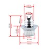 RTRHINOTUNING 50pcs Wheel Rim Rivets for 6.9mm/0.27in Hole Replacement Wheel
